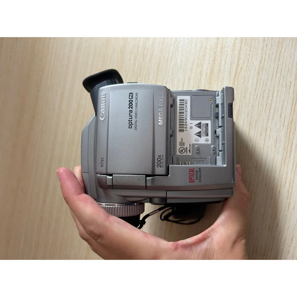Canon Camcorder Unisex OS Silver Optura 200MC MiniDV Digital Video Vintage Y2K